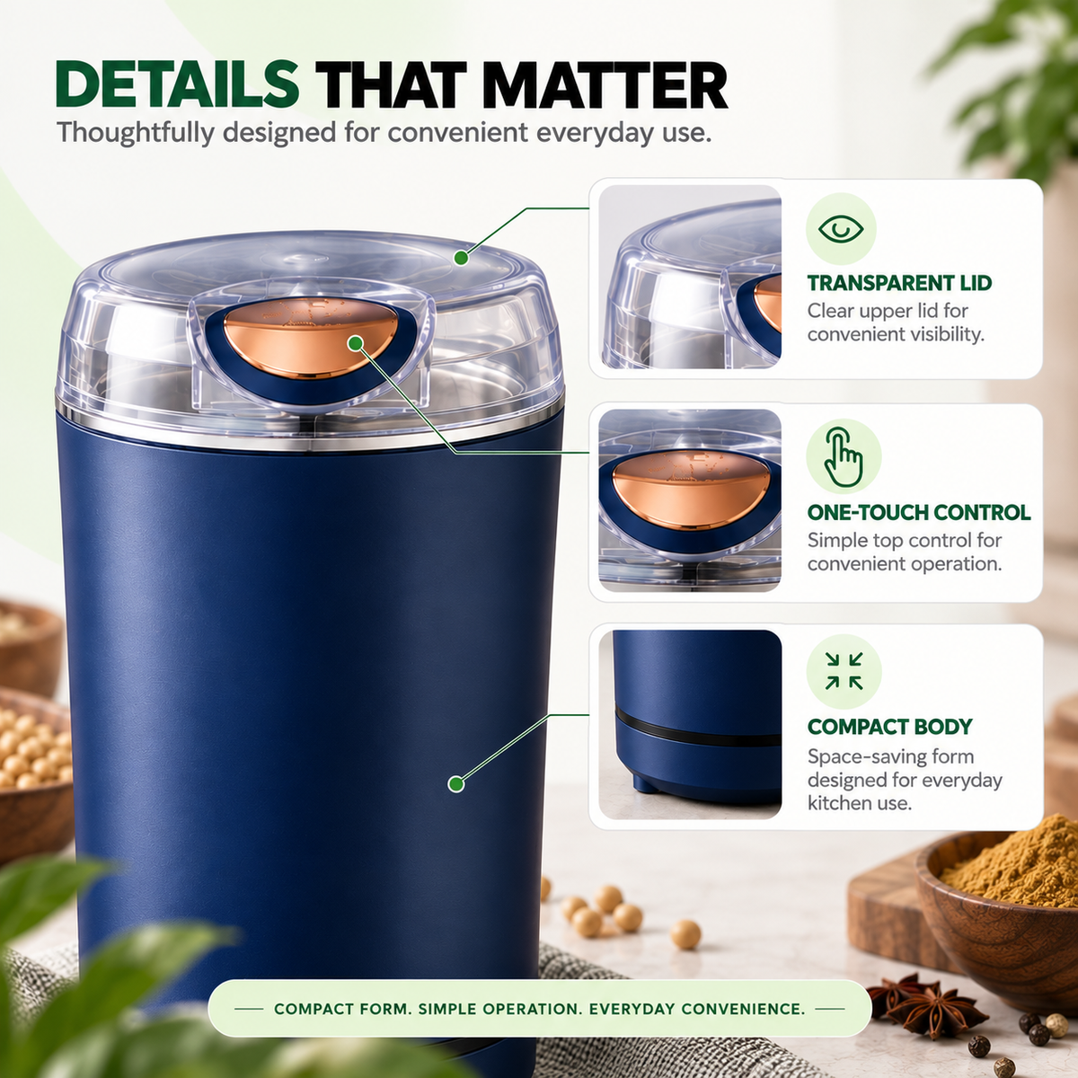 Electric Grinder Mixer for everyday use